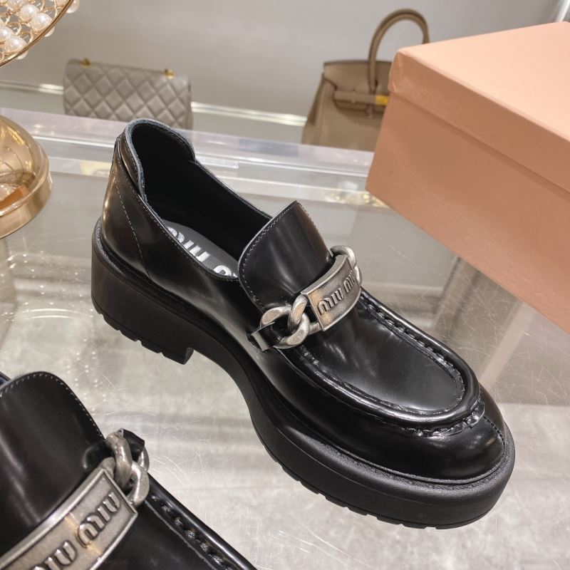 Miu Miu Leather Shoes